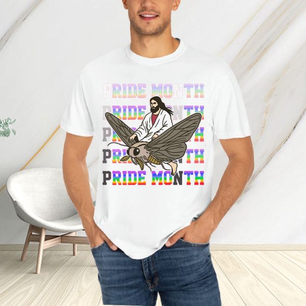 Pride Month. Ride Moth T-Shirt