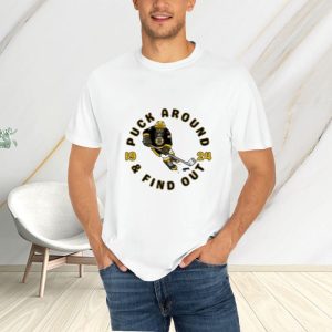 Puck Around 19 24 And Find Out Pittsburgh Penguins T Shirt 1