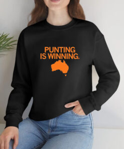 Punting Is Winning Bears Map T Shirt 1