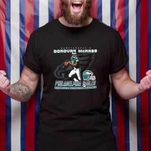 Quarterbacks Donovan Mcnabb Philadelphia Eagles National Football League T Shirt 1