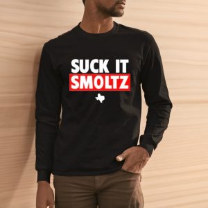 Rangers Nation Suck It Smoltz T Shirt 2