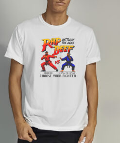 Rap Beef Battle of the Ages T Shirt 2