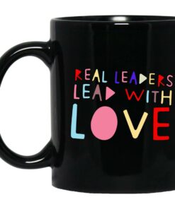 Real Leaders Lead With Love Mugs 1