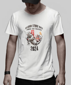 Record Store Day Amoeba San Francisco 2024 Godzilla Destroy City T shirt 1