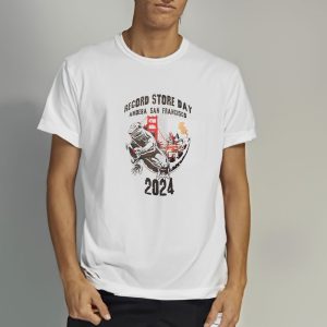 Record Store Day Amoeba San Francisco 2024 Godzilla Destroy City T shirt 2