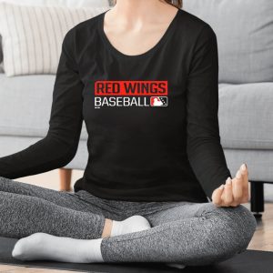 Red Wings Baseball Logo T-Shirt