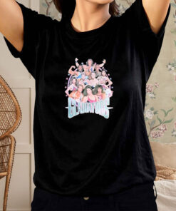 Retro Gladiators White T Shirt 1