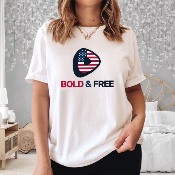 Rick Racela Bold & Free Usa T-Shirt