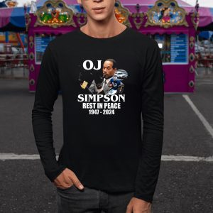 Rip Oj Simpson 1947 2024 T Shirt 2