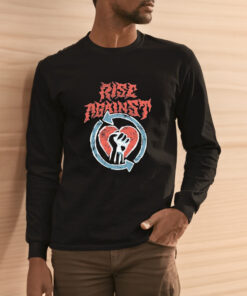 Rise Against Chalk Heartfist Shirts 2