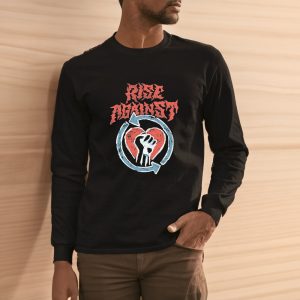 Rise Against Chalk Heartfist Shirts 2