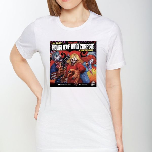 Rob Zombie’s House Of 1000 Corpses A Game Of Horror Trick Or Treat Studios T-Shirt