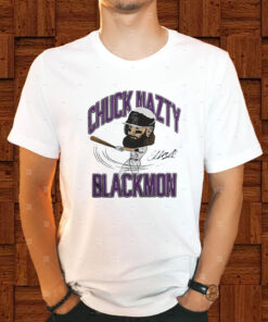 Rockies Charlie Blackmon Signature T Shirt 1