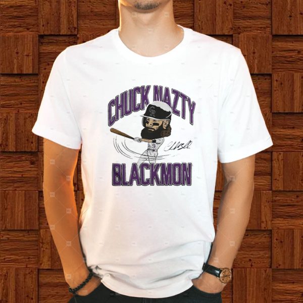 Rockies Charlie Blackmon Signature T-Shirt