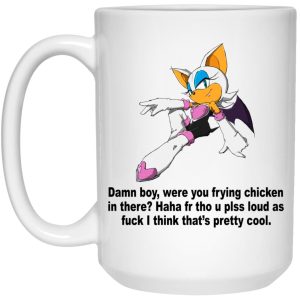 Rogue The Bat Damn Boy Were You Frying Chicken In There Mugs 2