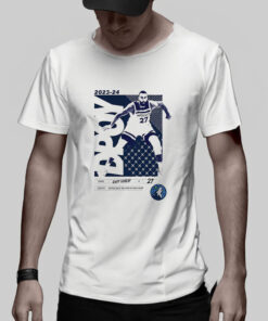 Rudy Gobert Minnesota Timberwolves 2024 Nba Defensive Player Of The Year Layup Package T Shirt 2