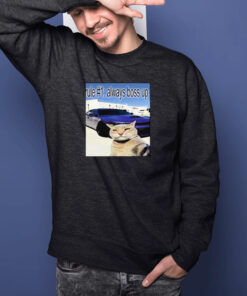 Rule 1 Always Boots Up Cat Selfie Shirts 2