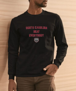SOUTH CAROLINA WOMENS BASKETBALL BEAT EVERYBODY SHIRTS 2