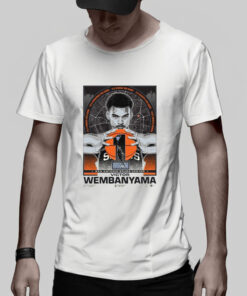 San Antonio Spurs Phenom Gallery Victor Wembanyama 2024 Rookie Of The Year T Shirt 2