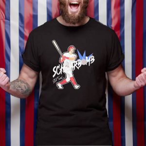 Schwarbomb Baseball Player Signature Images T-Shirt