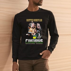 Scottie Scheffler 2024 Master Tournament Champions T-Shirt