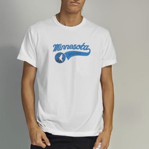 Script Minnesota Timberwolves T Shirt 2