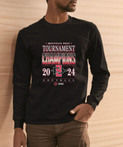 Sdsu Softball 2024 Conference Tournament Champions T Shirt 1