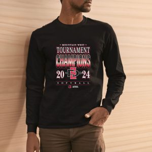 Sdsu Softball 2024 Conference Tournament Champions T-Shirt