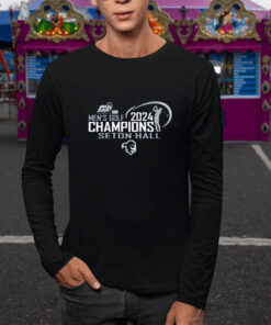 Seton Hall Men’s Golf Big East Champions T-Shirt 1 Seton Hall Men's Golf Big East Champions T Shirt 2