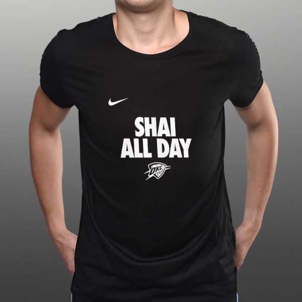 Shai Gilgeous-alexander Oklahoma City Thunder T-Shirt