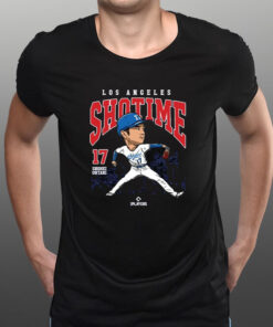 Shohei Ohtani 27 Los Angeles Shotime Baseball T-Shirt 1 Shohei Ohtani 27 Los Angeles Shotime Baseball T Shirt 2