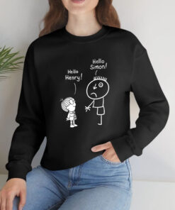 Simon in the Land of Chalk Drawings Henry T Shirt 1