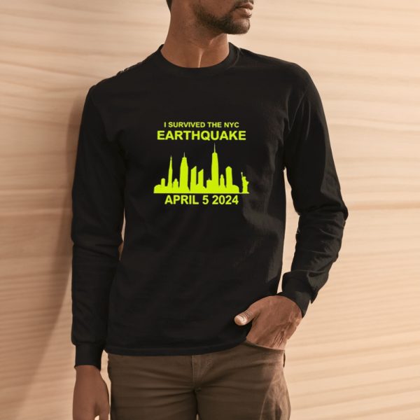 Skill Issue I Survived The Nyc Earthquake April 5Th 2024 Shirts