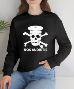 Skull And Crossbones Nos Audietis T Shirt 2