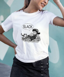 Slack Magazine Slack Biker T Shirt 1