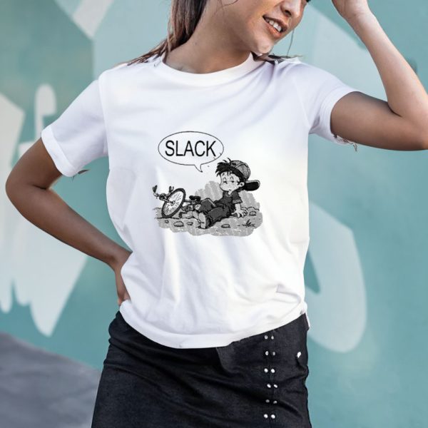 Slack Magazine Slack Biker T-Shirt