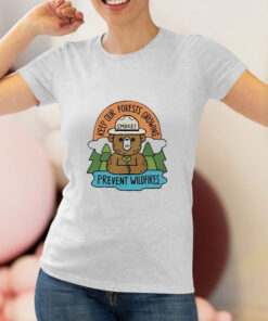 Smokey Bear Keep Our Forests Growing Prevent Wildfires T Shirt 1