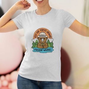 Smokey Bear Keep Our Forests Growing Prevent Wildfires T Shirt 1