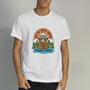 Smokey Bear Keep Our Forests Growing Prevent Wildfires T Shirt 2