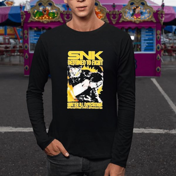 Snk Destined To Fight Shatter All Expectations T-Shirt