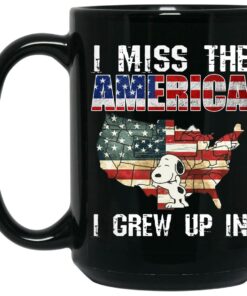 Snoopy I Miss The America I Grew Up In Mugs 1 Snoopy I Miss The America I Grew Up In Mugs 2
