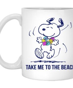 Snoopy Take Me To The Beach Mugs 1
