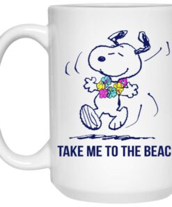 Snoopy Take Me To The Beach Mugs 2
