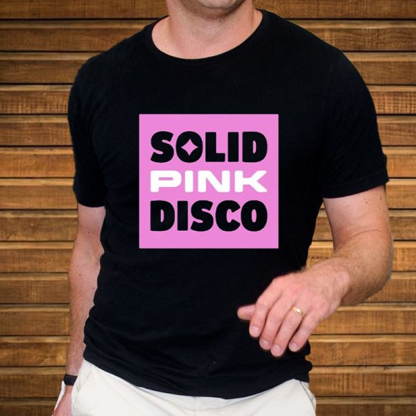 Solid Pink Disco T-Shirt