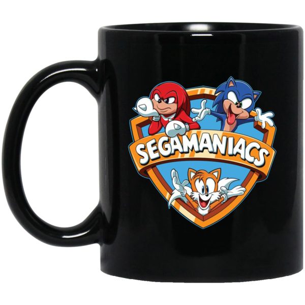 Sonic Segamaniacs Mugs