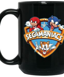 Sonic Segamaniacs Mugs 1 Sonic Segamaniacs Mugs 2