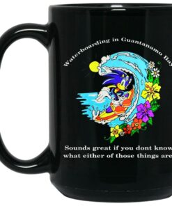 Sonic Waterboarding In Guantanamo Bay Mugs 1 Sonic Waterboarding In Guantanamo Bay Mugs 2