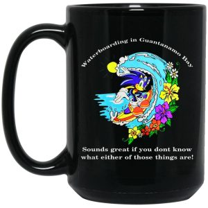 Sonic Waterboarding In Guantanamo Bay Mugs 2