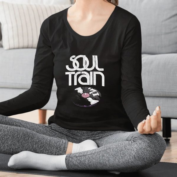 Soul Train Faux Embroidery T-Shirt