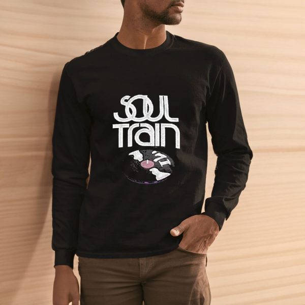 Soul Train Faux Embroidery T-Shirt